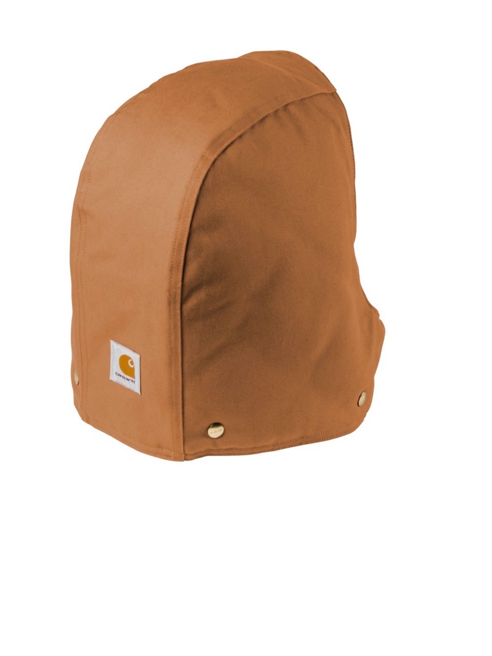 Carhartt Brown Duck Canvas Work Hood